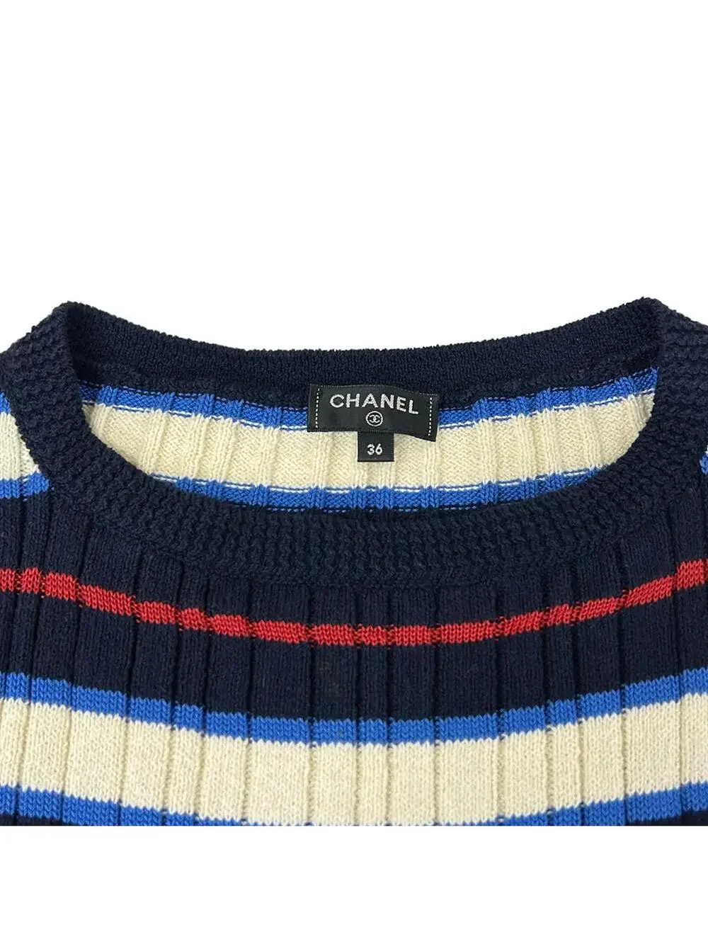 Chanel Dark Navy Cream Multi [Outer #302114C52B